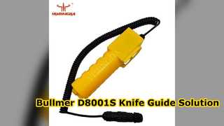 คู่มือมีด 630380 สำหรับชิ้นส่วนอะไหล่เครื่องตัด Bullmer D8001S