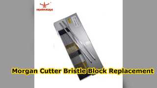 Morgan Cutter Nylon Bristle Block 100x100x42mm เปลี่ยน