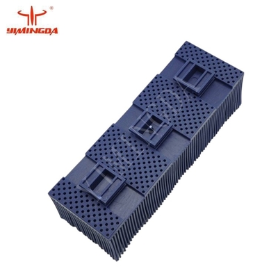 Auto Cutter Bristle Block 49442 Blue Poly Material 150 * 60 * 60mm For Kuris ZAT3 Cutter