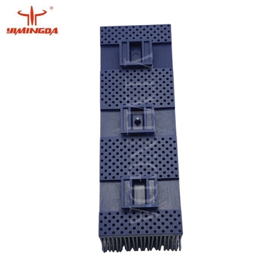 Auto Cutter Bristle Block 49442 Blue Poly Material 150 * 60 * 60mm For Kuris ZAT3 Cutter