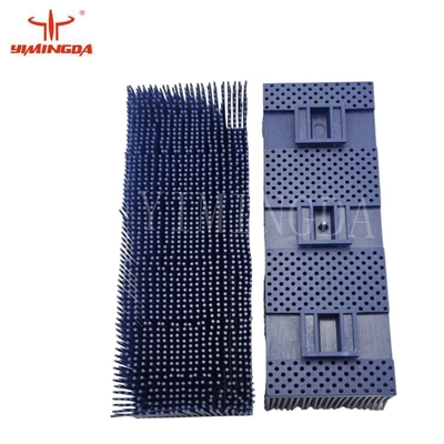 Auto Cutter Bristle Block 49442 Blue Poly Material 150 * 60 * 60mm For Kuris ZAT3 Cutter