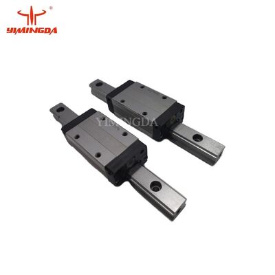 15MM Extended Steel Alloy Bearing Block & Rail Assembly 1011858000 for Atria Cutter Spare Parts