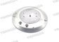 CNC Polished Bowl Presserfoot Auto Cutting Machine Parts PN128691 For Q25 Cutter