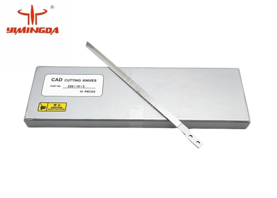 ใบมีดตัด Bullmer Cutter ขนาดมีด 220 x 10 x 3mm วัสดุ HSS