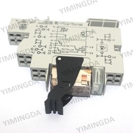 760500229 รีเลย์ Dpdt 115V 8A สำหรับชิ้นส่วน GTXL, ชิ้นส่วนเครื่องตัดใบมีด GTXL 85878000