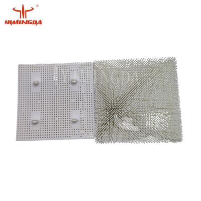 แปรงไนลอนสีขาว Bristle Block และพลาสติกสีดำ สำหรับ Bullmer ขนาด 100 x 100 x 40 มม.