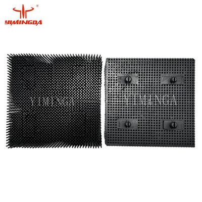 060548 แปรงพลาสติก Bristle Block 100 x 100 x 40 มม. วัสดุไนลอนสำหรับ Bullmer D8001 D8002 XL7501 D5001 E80 D8002S