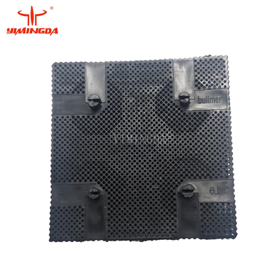 100 × 100 มม. แปรงพลาสติกไนลอนสีดำสำหรับ Bullmer 060548 70144014