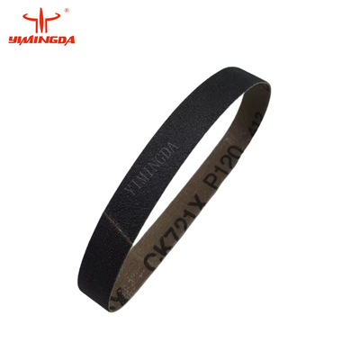 P120 Grit 120 เข็มขัดแกร่ง 285.75x12.7mm สีดําสําหรับเครื่องตัด FK