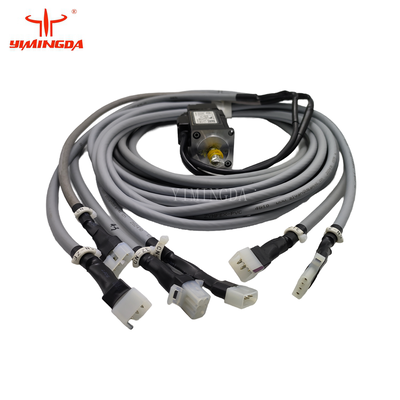 SGMJV-01ADE6S AC SERVO MOTOR 200V ,0.84A พร้อมสายสำหรับ YIN 7CM เครื่อง
