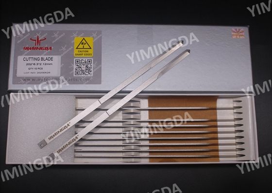 PN73387000 มีดเหล็กความเร็วสูง 202 x 6.33 x 2.12 มม. สำหรับเครื่องตัด Gerber GT3250 / S3200