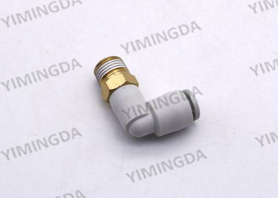 465500570 ชิ้นส่วนเครื่องจักรสิ่งทอข้อศอกชาย 5/32 DIA TBG 1/8 NPT THD